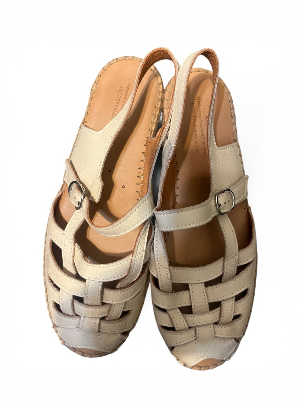 Naguisa Slingback Fisherman Sandals - Picture 2 of 4
